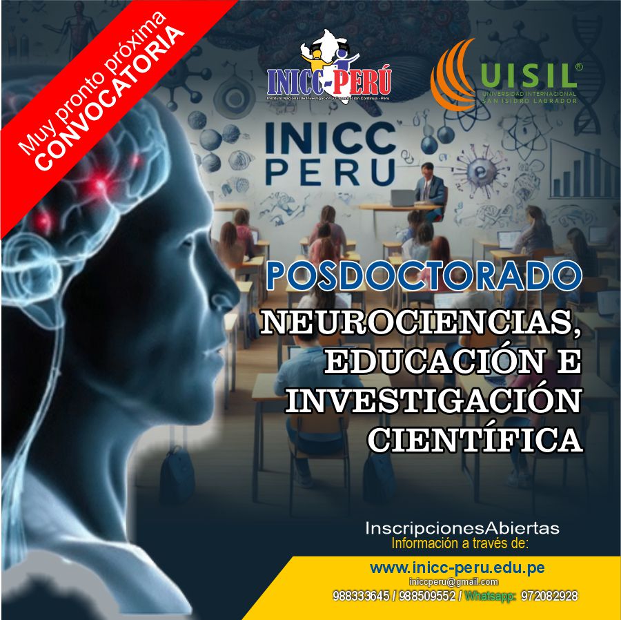 Posdoctorado en Neurociencias, Educación e Investigación Científica